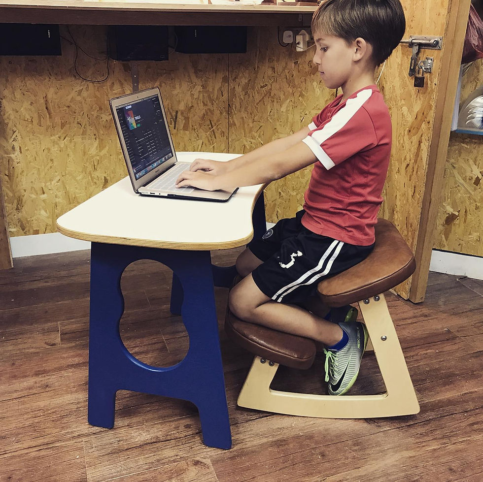 Thumbnail: FEINSINNIG - Ergonomic Table for Kids