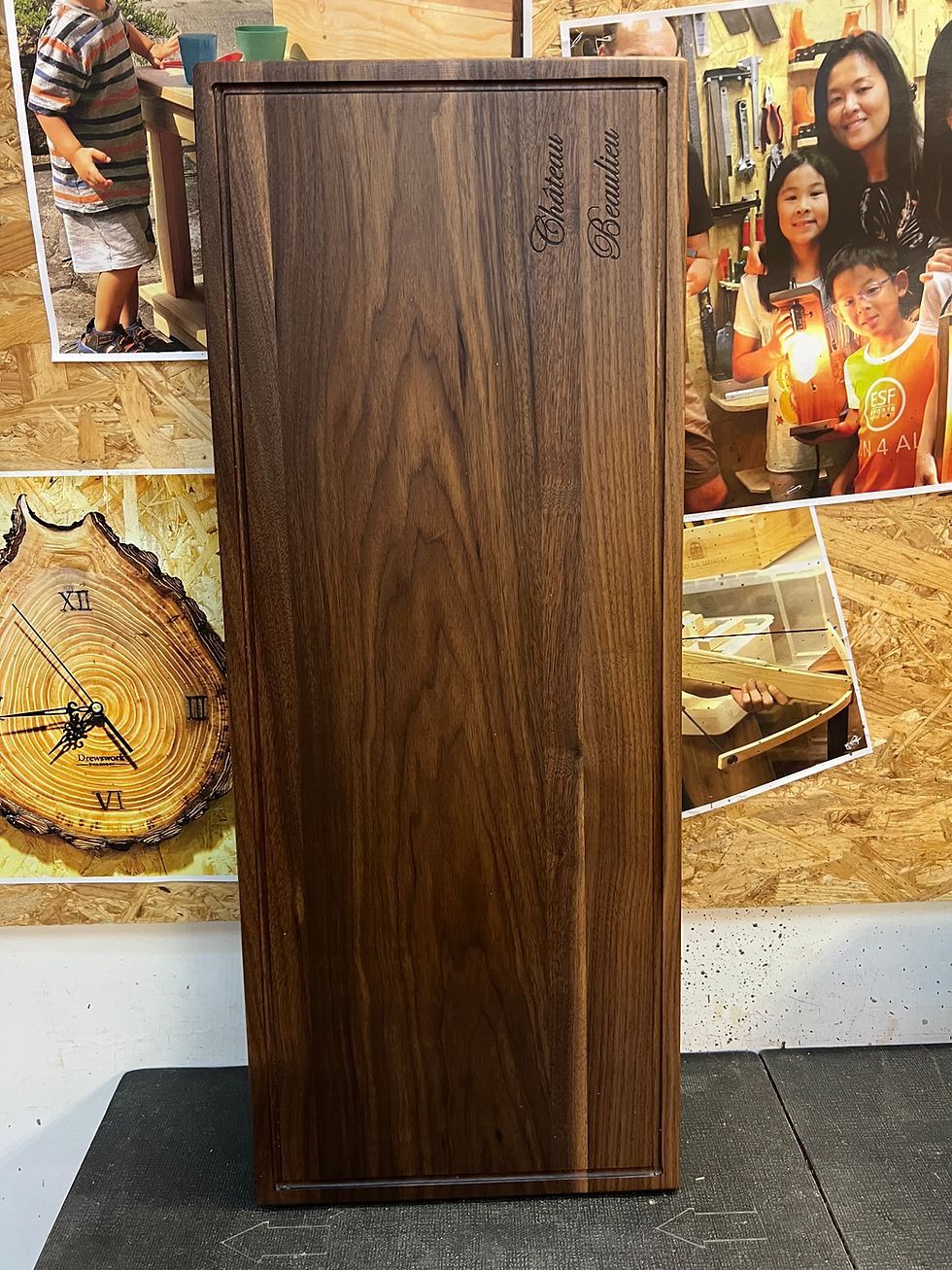 Thumbnail: Large Food Platter, Walnut Wood