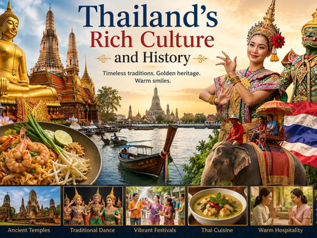 Thailand is a country where ancient traditions, vibrant culture, and modern life exist side by side. 