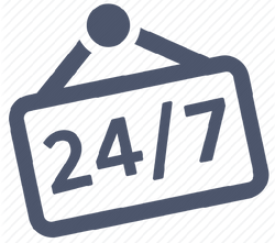 Segurança e apoio 24/7