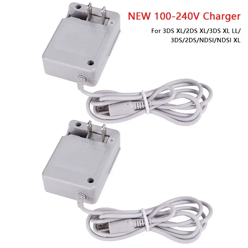 NEW 100-240v Home Travel Wall Power Supply AC Adapter Charger for NEW 3DS XL