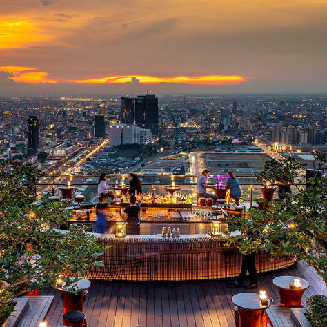 Cambodia's Sky Bars - Sip, Savour, and See the Kingdom from Above