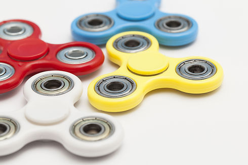 Colorful Fidget Spinners
