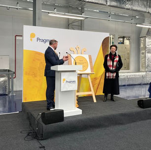 Princess Anne visits North East to open Pragmatic Park microchip factory