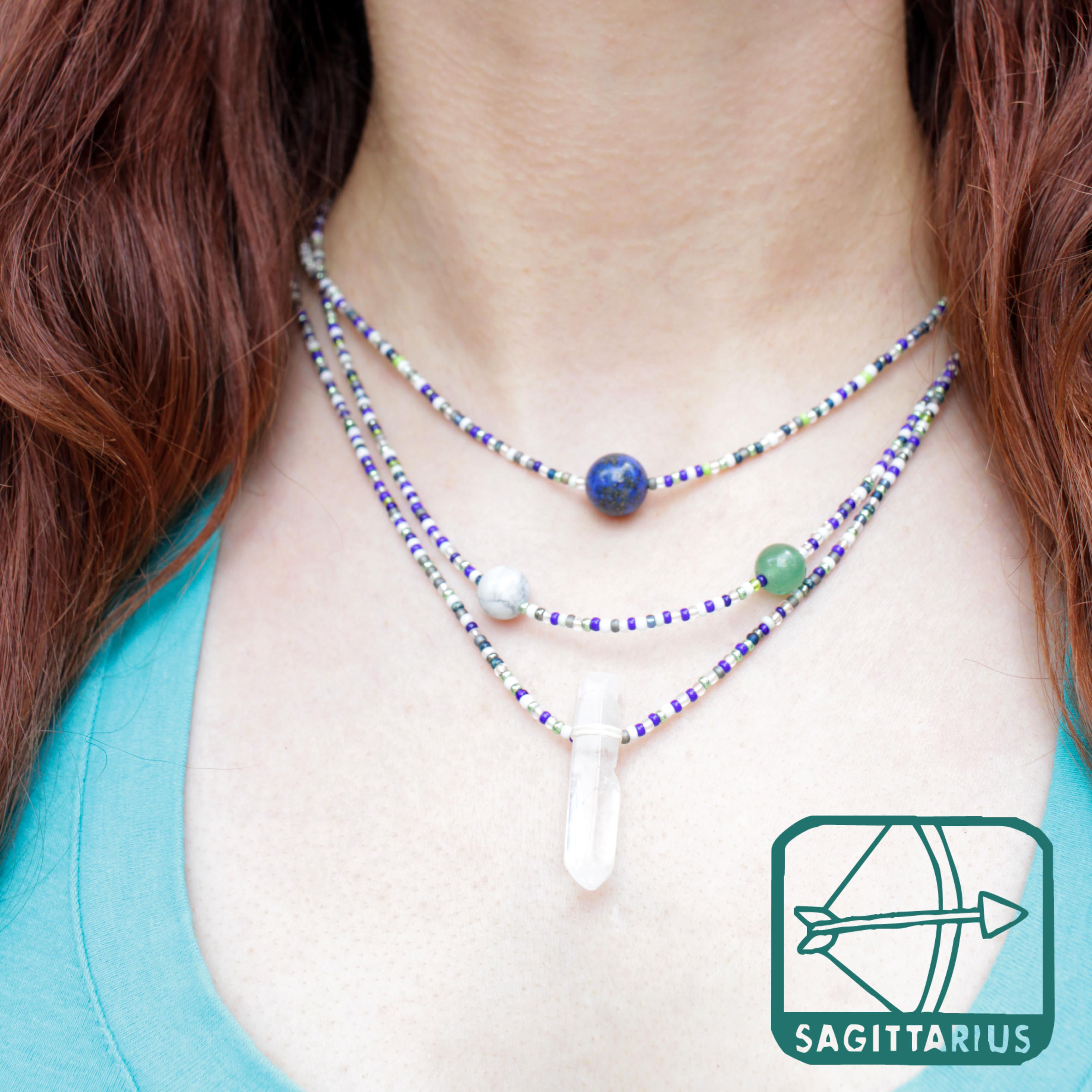 Sagittarius Evolved Energy Crystals | Cascading