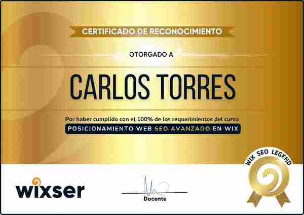 Certificado curso SEO AVANZADO_11zon