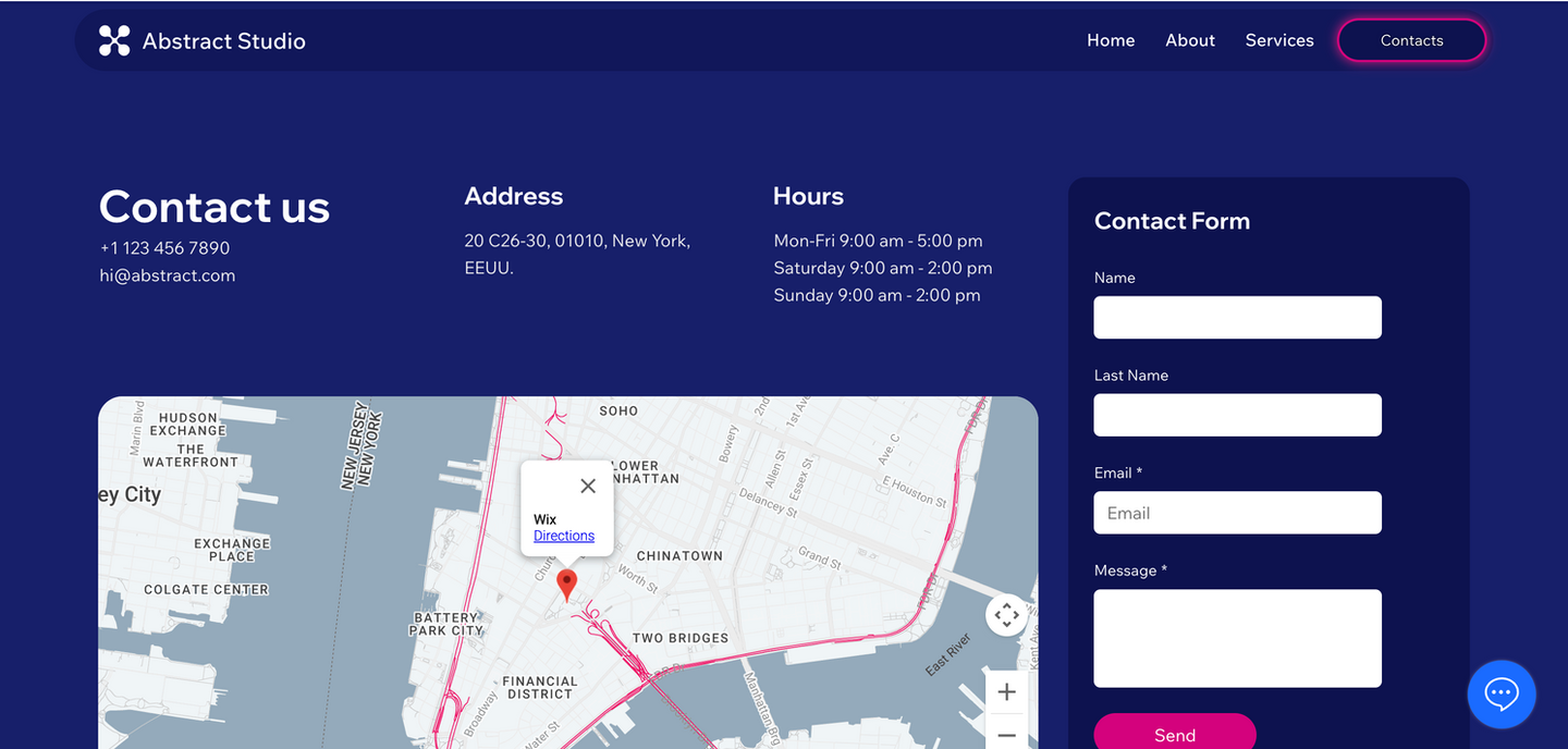Dirección 20 C26-30, 01010, Nueva York, horario y mapa de Chinatown. WiMARDO