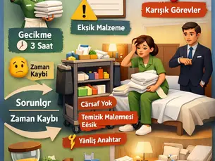 Oda Hazırlık Süresini Uzatan Temel Nedenler