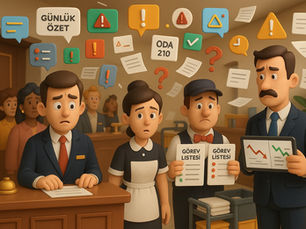 Otel Operasyonlarında Bilgi Dağınıklığı: Hizmet Hızını ve Misafir Deneyimini Nasıl Etkiliyor?