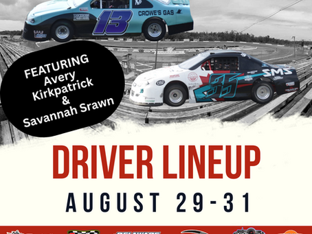 JoMo Media Driver Lineup Aug 29-31!