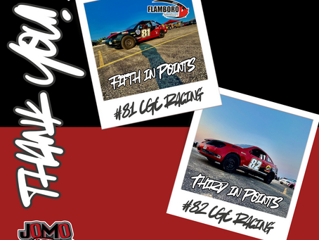 THANK YOU CGC RACING!