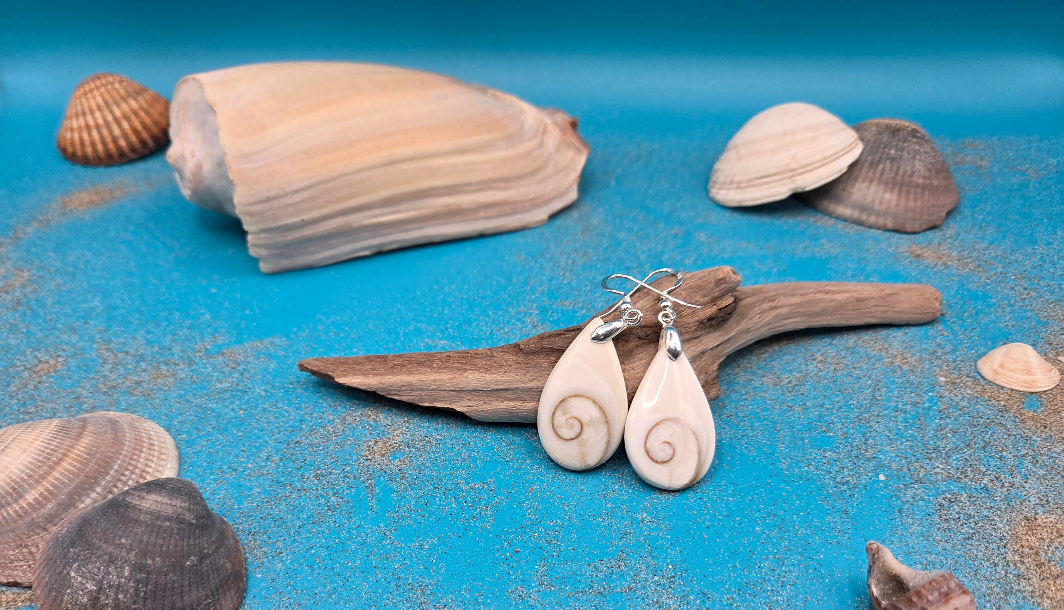 Boucles d’oreilles Sainte-Lucie de Madagascar en Argent 925 - forme goutte