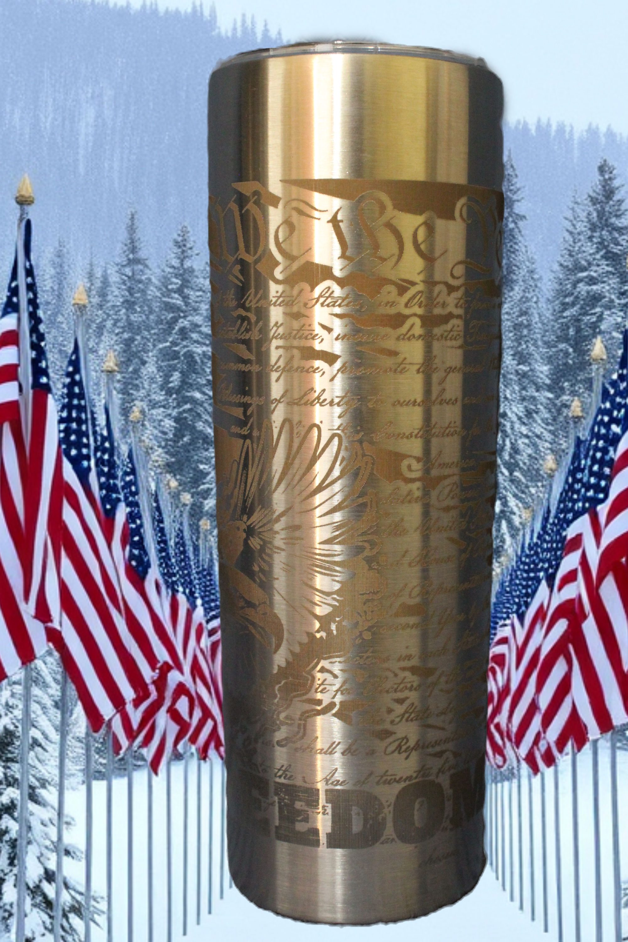 We the People Freedom Tumbler