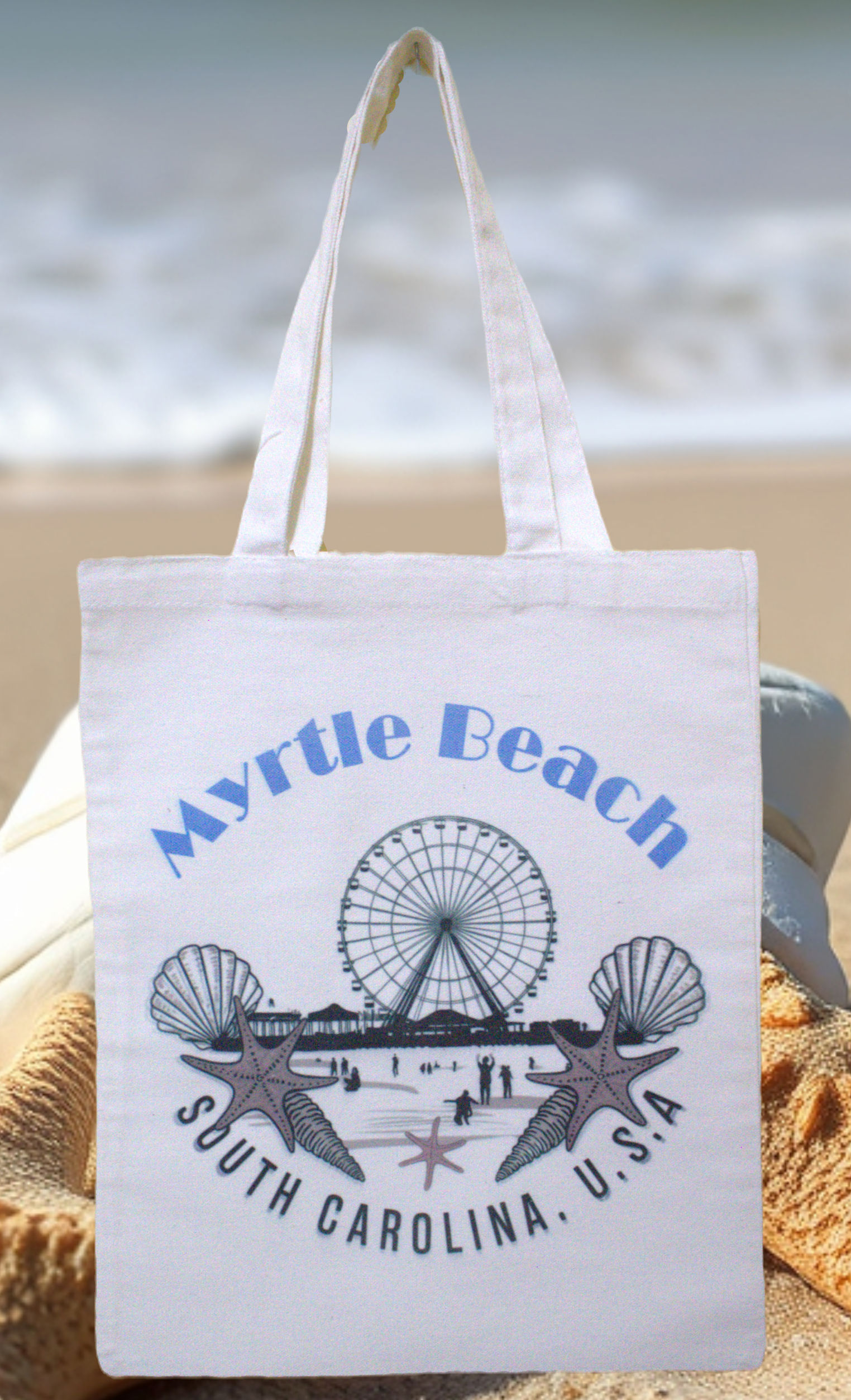 Myrtle Beach, South Carolina, U.S.A. Canvas Bag