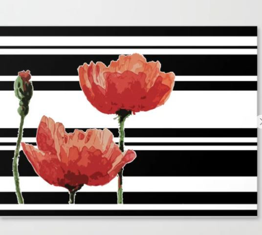 Poppy Love Canvas Print