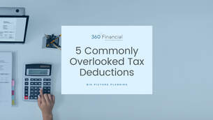 Don’t Miss Out on These 5 Commonly Overlooked Tax Deductions