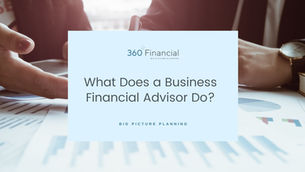 What does a business financial advisor do?