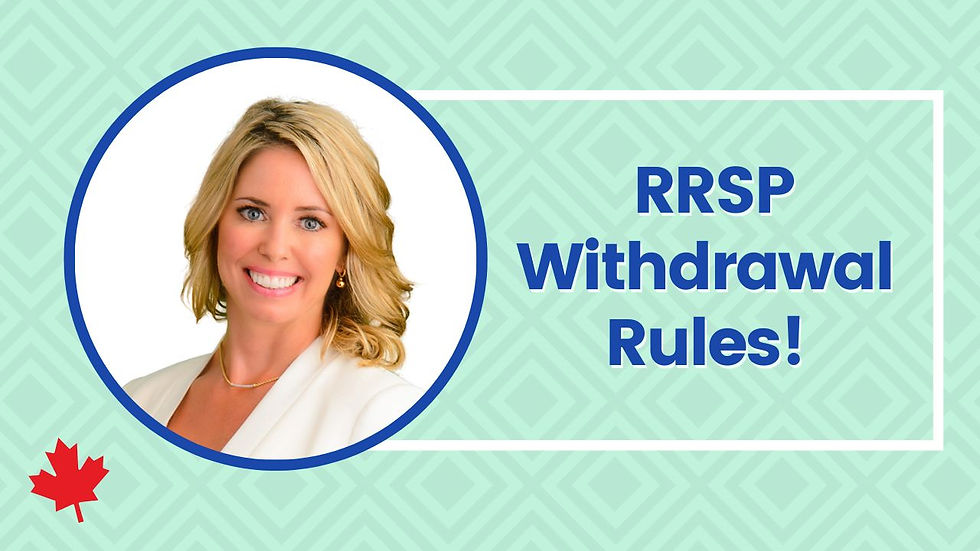 RRSP Withdrawal Rules at Age 71