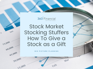 Stock Market Stocking Stuffers How To Give a Stock as a Gift