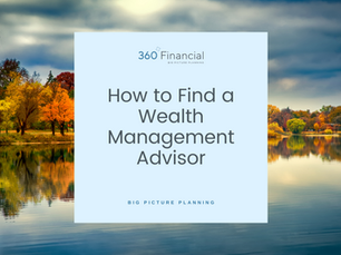 How to Find a Wealth Management Advisor