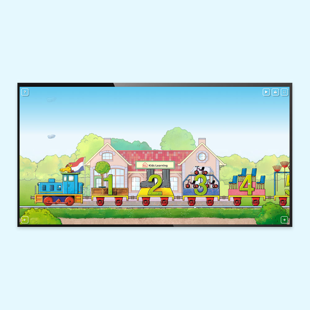 De Getallentrein - Licentie + Prentenboek