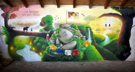 Fresques murales : une alternative originale aux tableaux