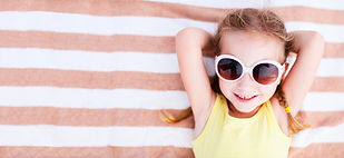 Girl on Towel