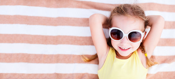 Girl on Towel