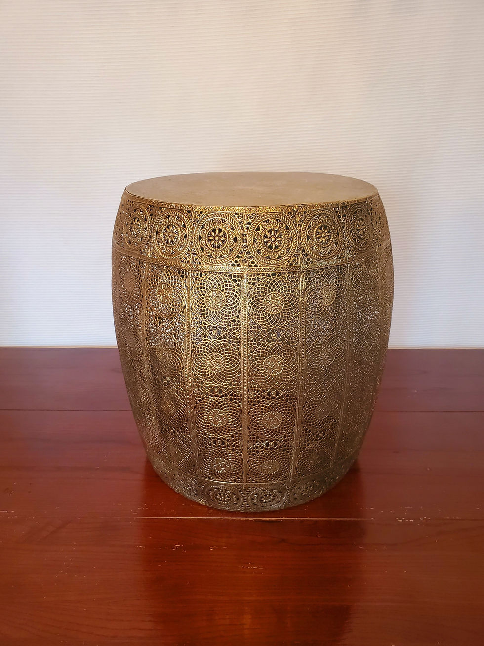 Thumbnail: Gold Moroccan End Table