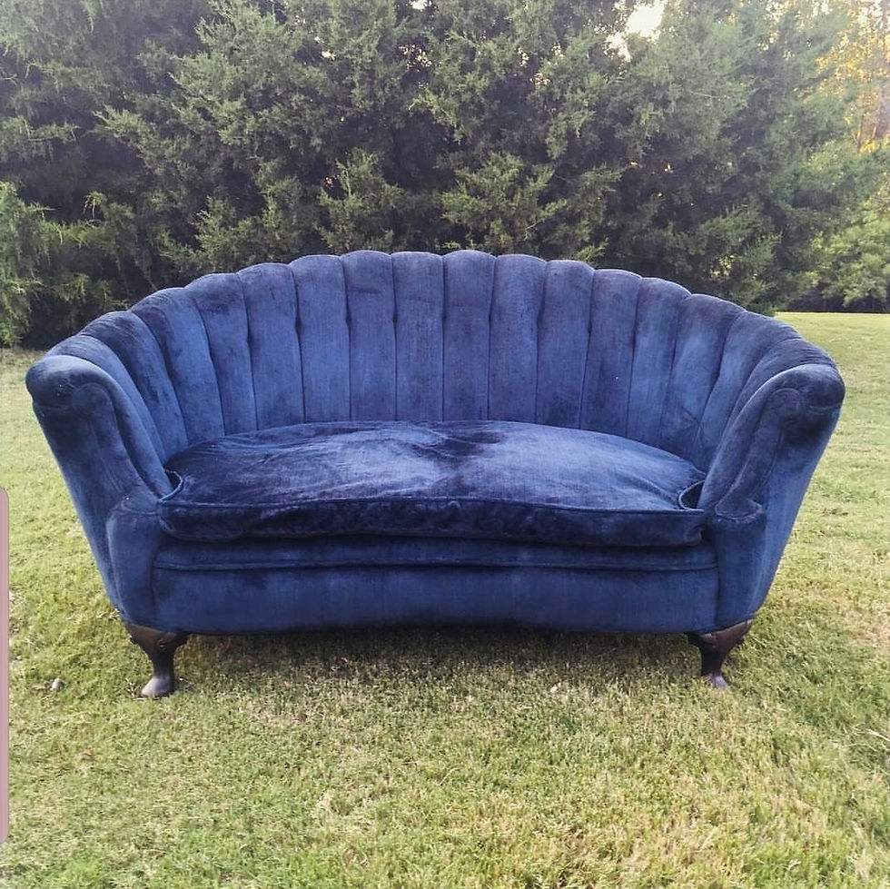Thumbnail: Blue Azure Loveseat