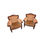 Thumbnail: Matching Taupe Arm Chairs