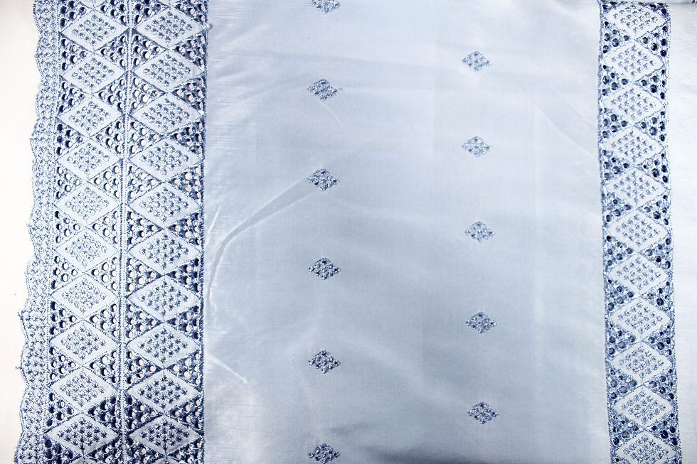 Miniatura: African Plish lace fabric 5 yards, net lace, wedding bridesmaid