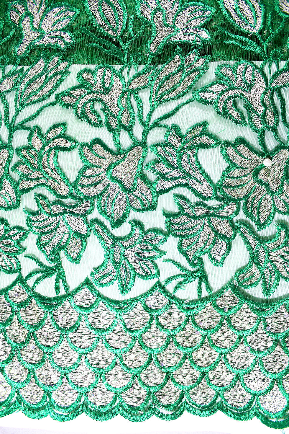 Thumbnail: African net lace fabric 5 yards, net lace, wedding bridesmaid