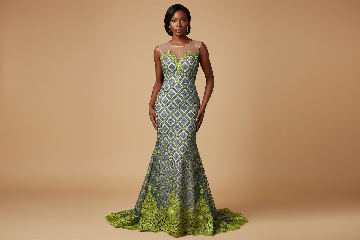 African net lace fabric 5 yards, net lace, wedding bridesmaid