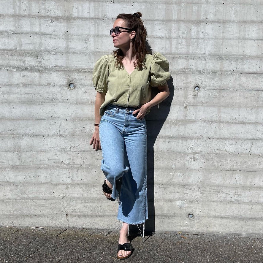 Miniaturbild: Oretta Shirt salbeigrün