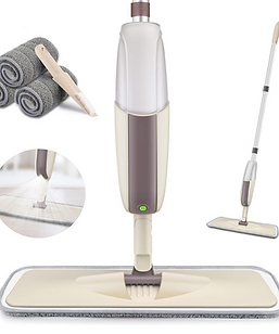 Spray Mop for Floor Cleaning HOMTOYOU Floor M