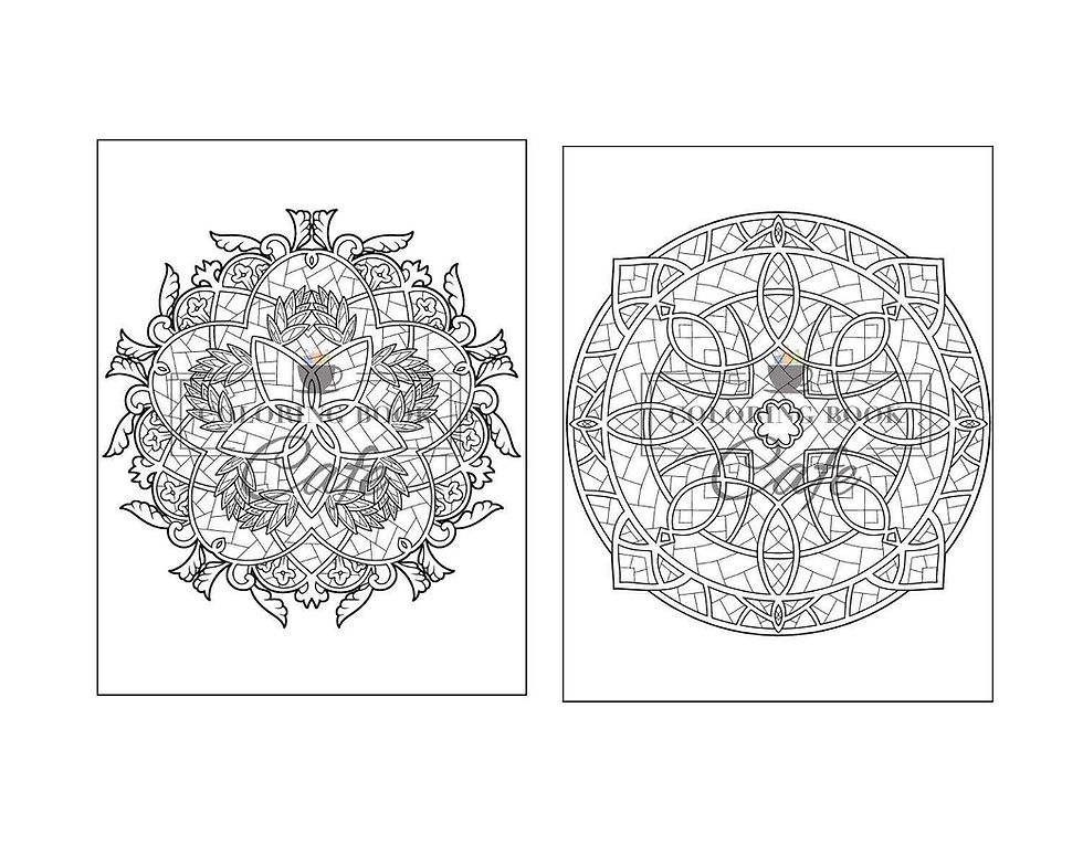 Thumbnail: Stained-Glass Mandalas