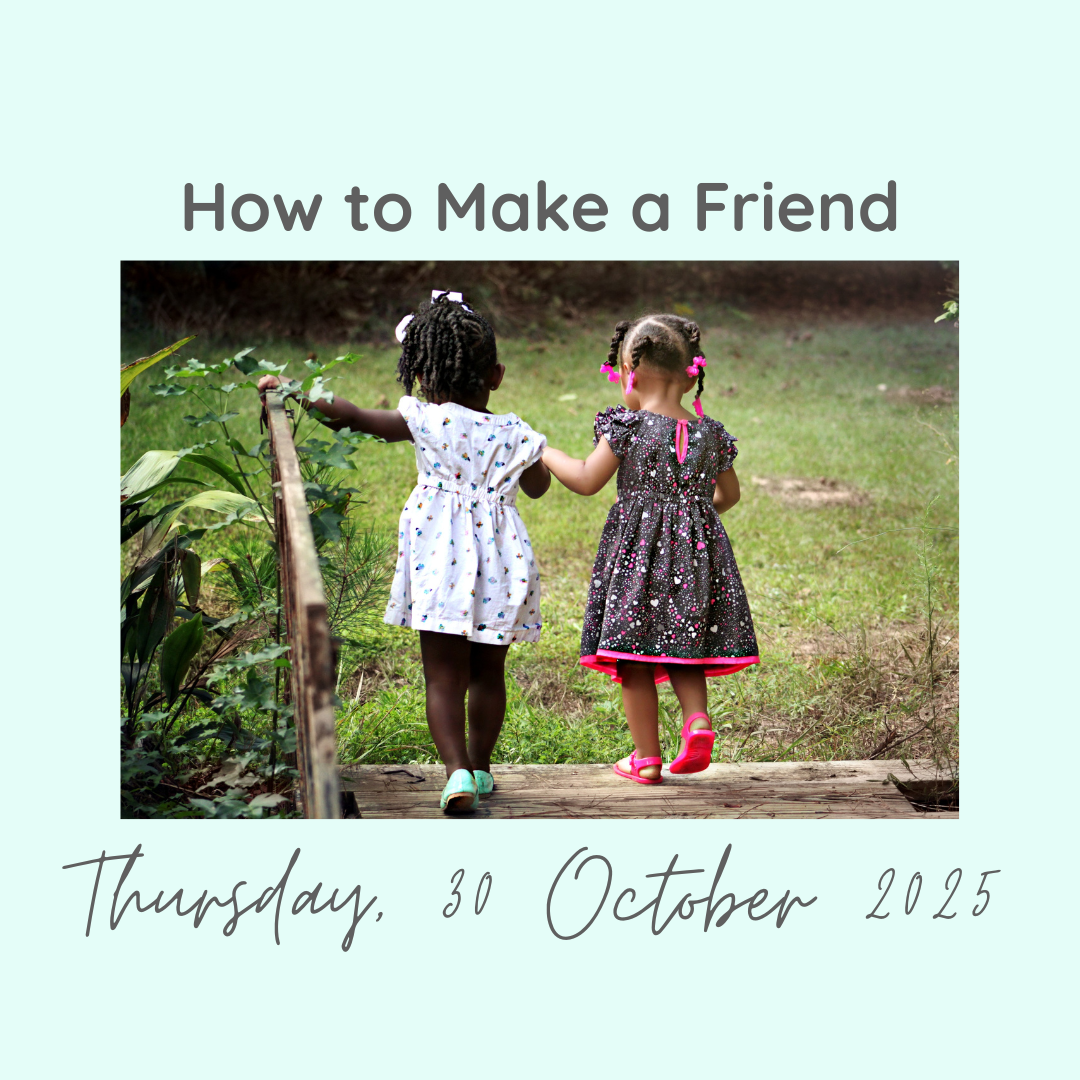 Session 10 – How to Make a Friend (30 October 2025)