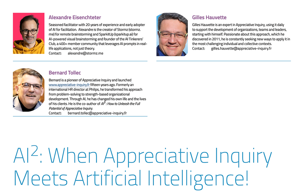 Appreciative Inquiry et Intelligence Artificielle