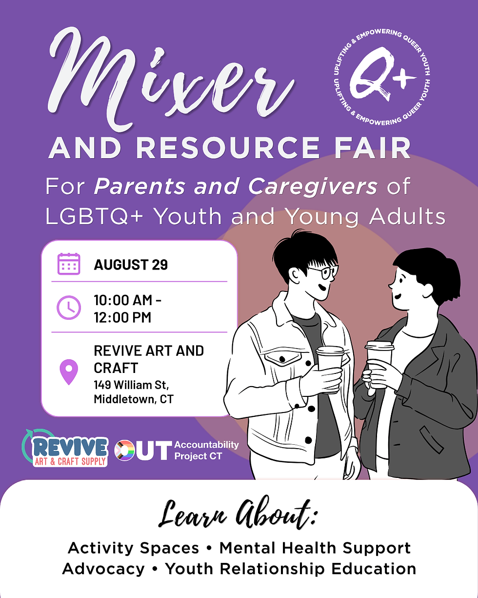 Q Plus Parent and Caregiver Mixer