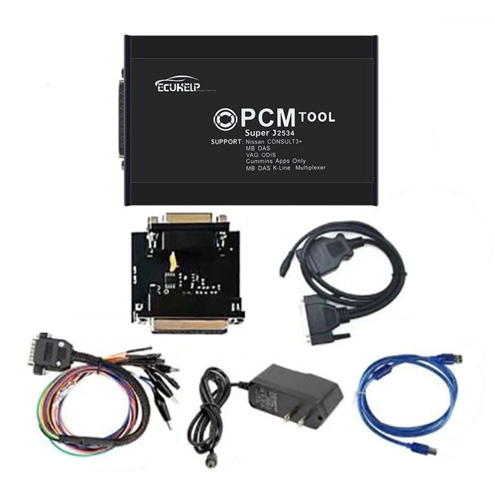 PCMFLASH Car ECU Code Reader Diagnostic Tools with USB Interface 12V Universal F