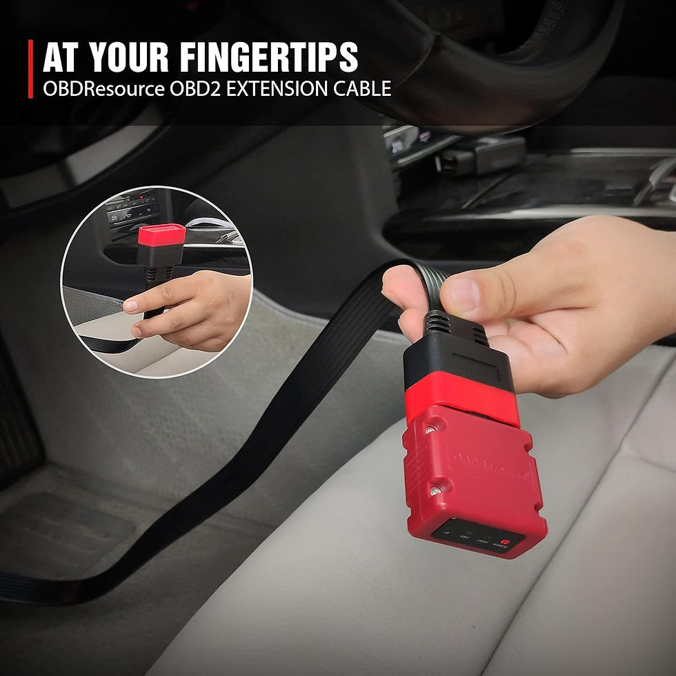 Thumbnail: Star AutoLink OBD2 Flat Ribbon Extension Cable for Launch Scanner STAR042