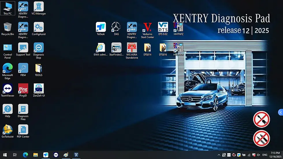 Thumbnail: MB Star C6 DoIP Diagnostic and Programming Tool with V2025.12 Xentry Software fo