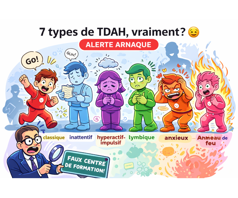 7 types de TDAH, vraiment ? 😅