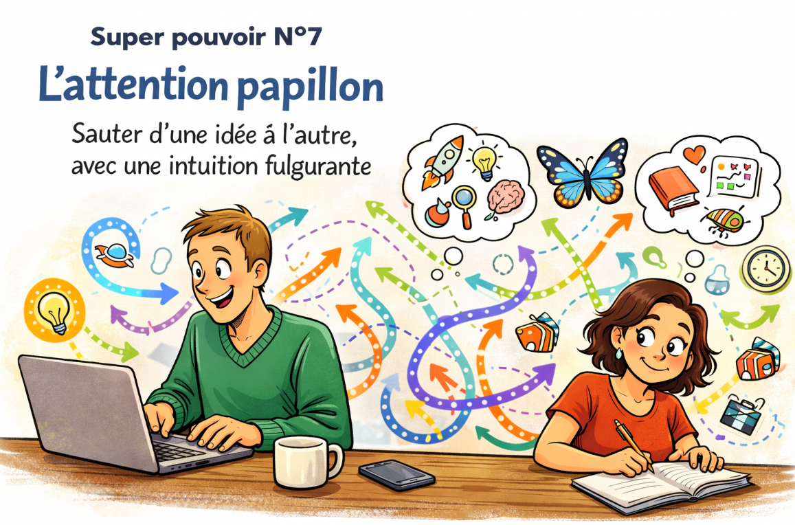 Super pouvoir N°7 - L’attention papillon