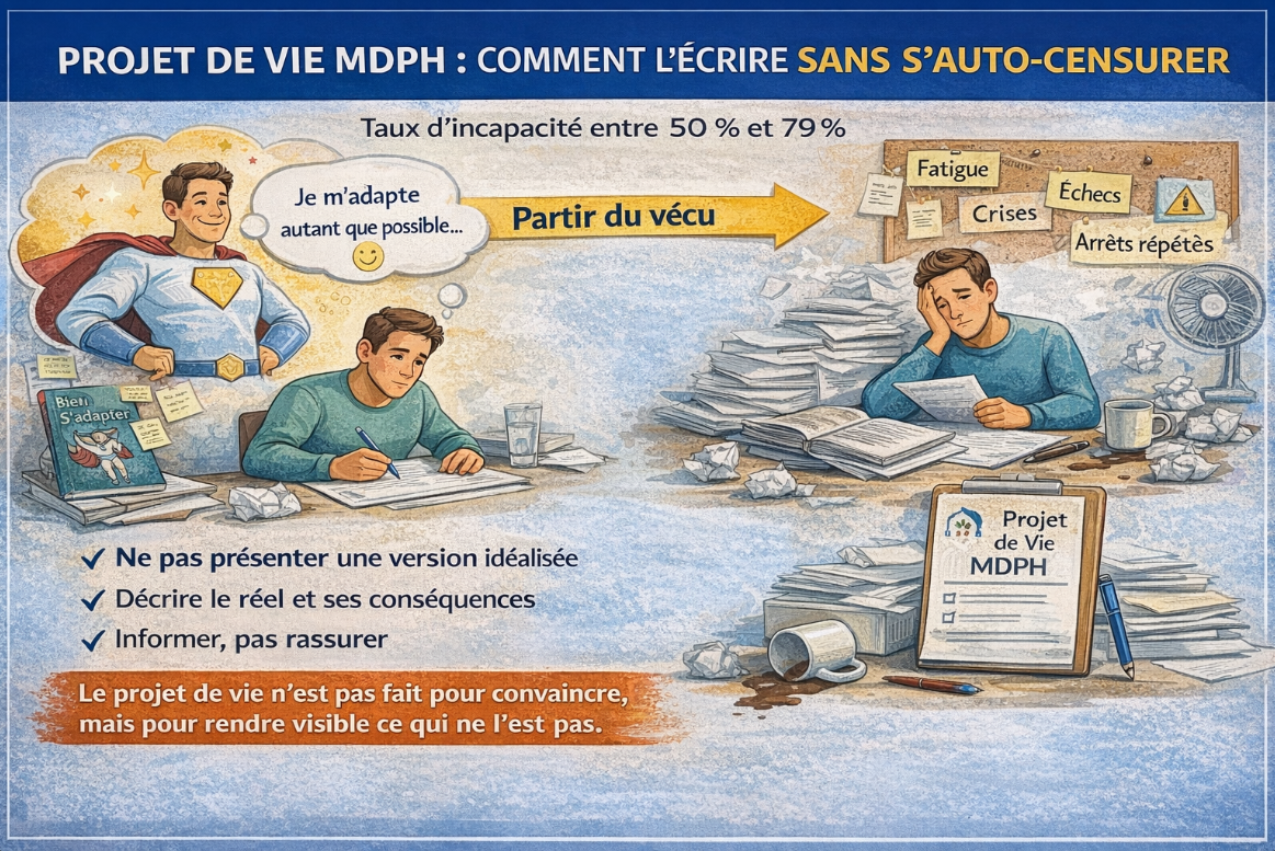 Projet de vie MDPH comment l’écrire quand on est neurodivergent