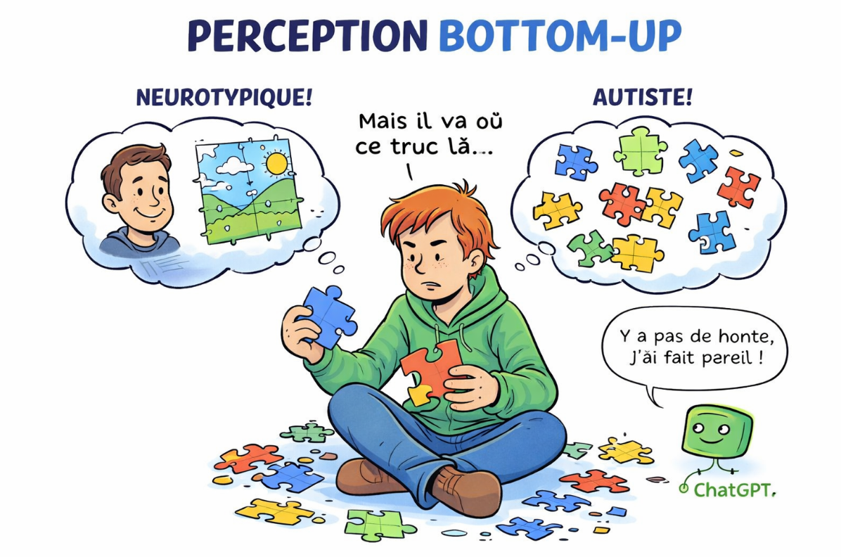 La perception bottom-up