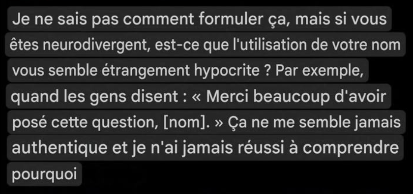 poste sur autiste tout simplement