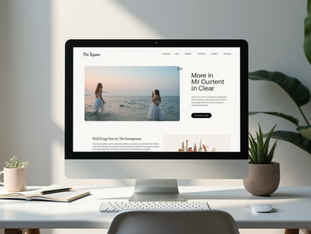 Engage with Hannah Ray's Minimalist Website Design