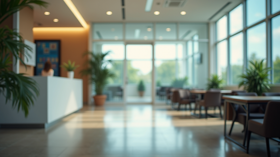 Eye-level view of a welcoming office environment at Miami Dade Apostille